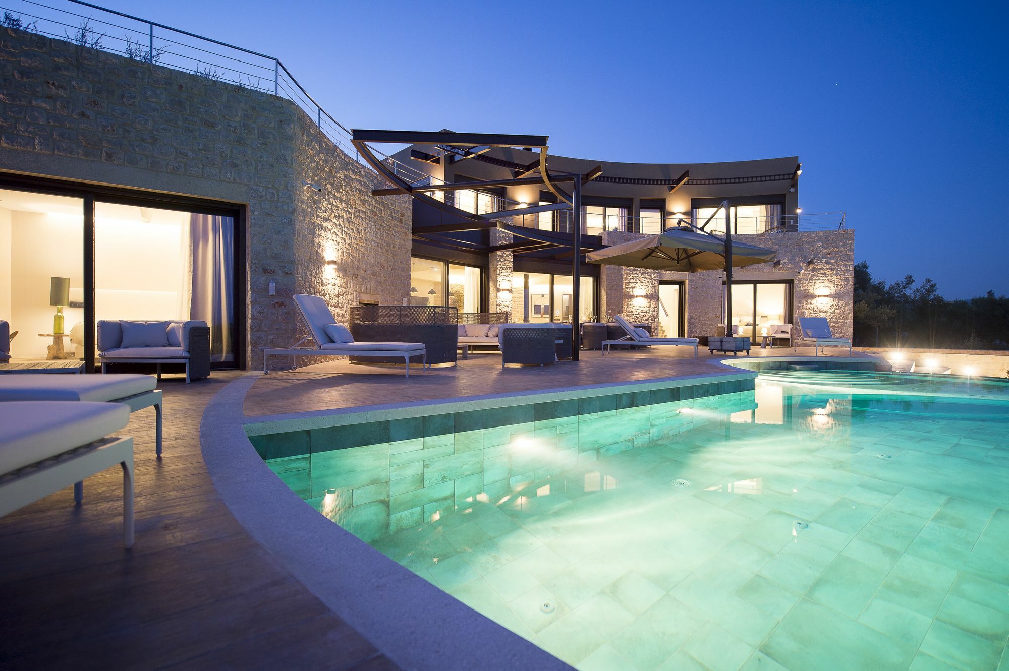 Luxury Villa The Olive Retreat Tragána 외부 사진